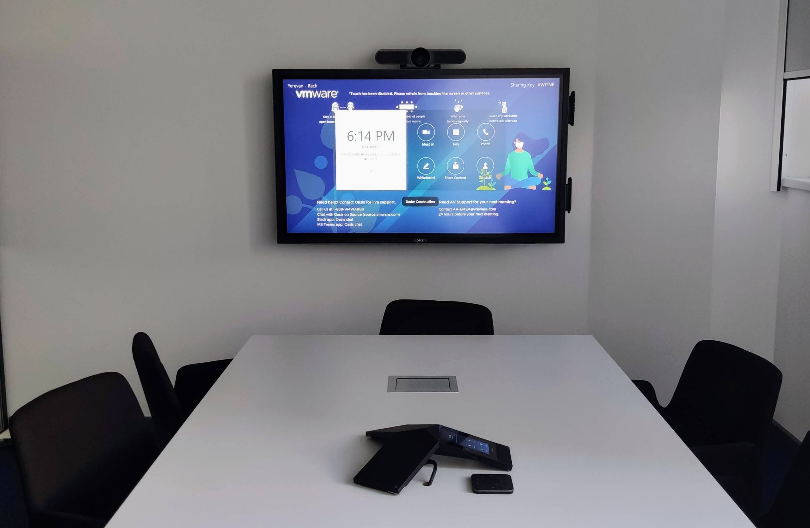 Multi-room meeting spaces deployment